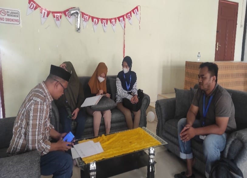 Survey interview on COVID-19 impacts with village business owners